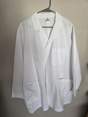 White Lab Coat by Meta Size 48